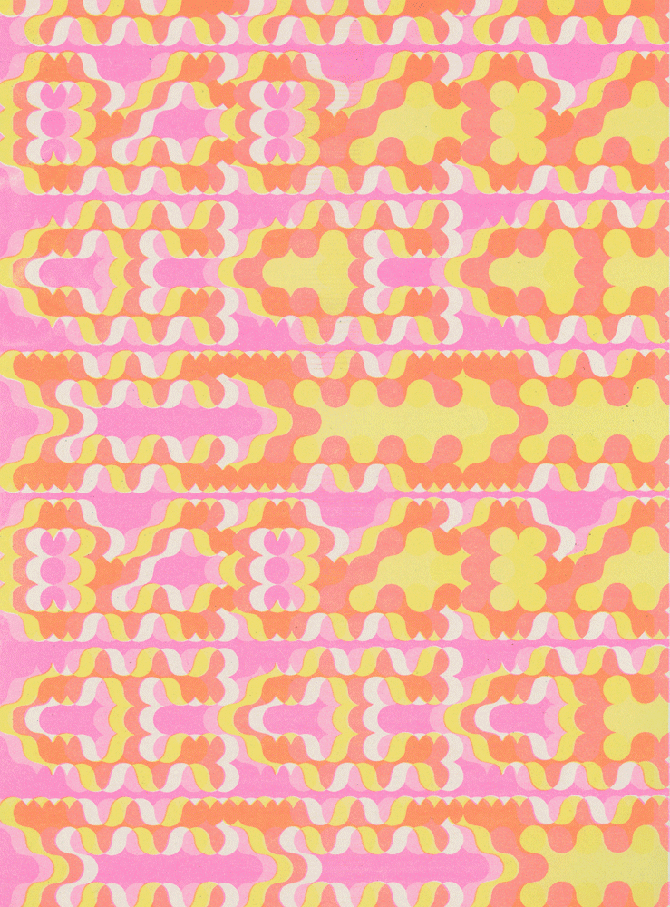 Animated specimen of Marmari, a modular typeface based on geometric grids